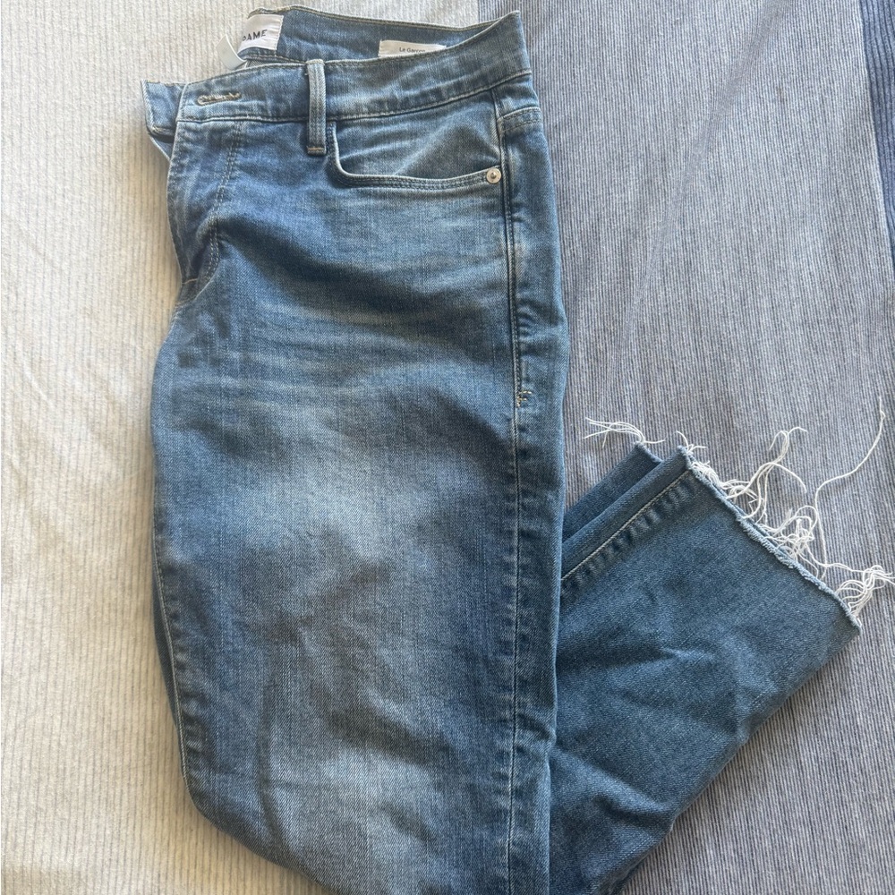 Women's Frame Denim Straight Leg Le Garçon Jeans